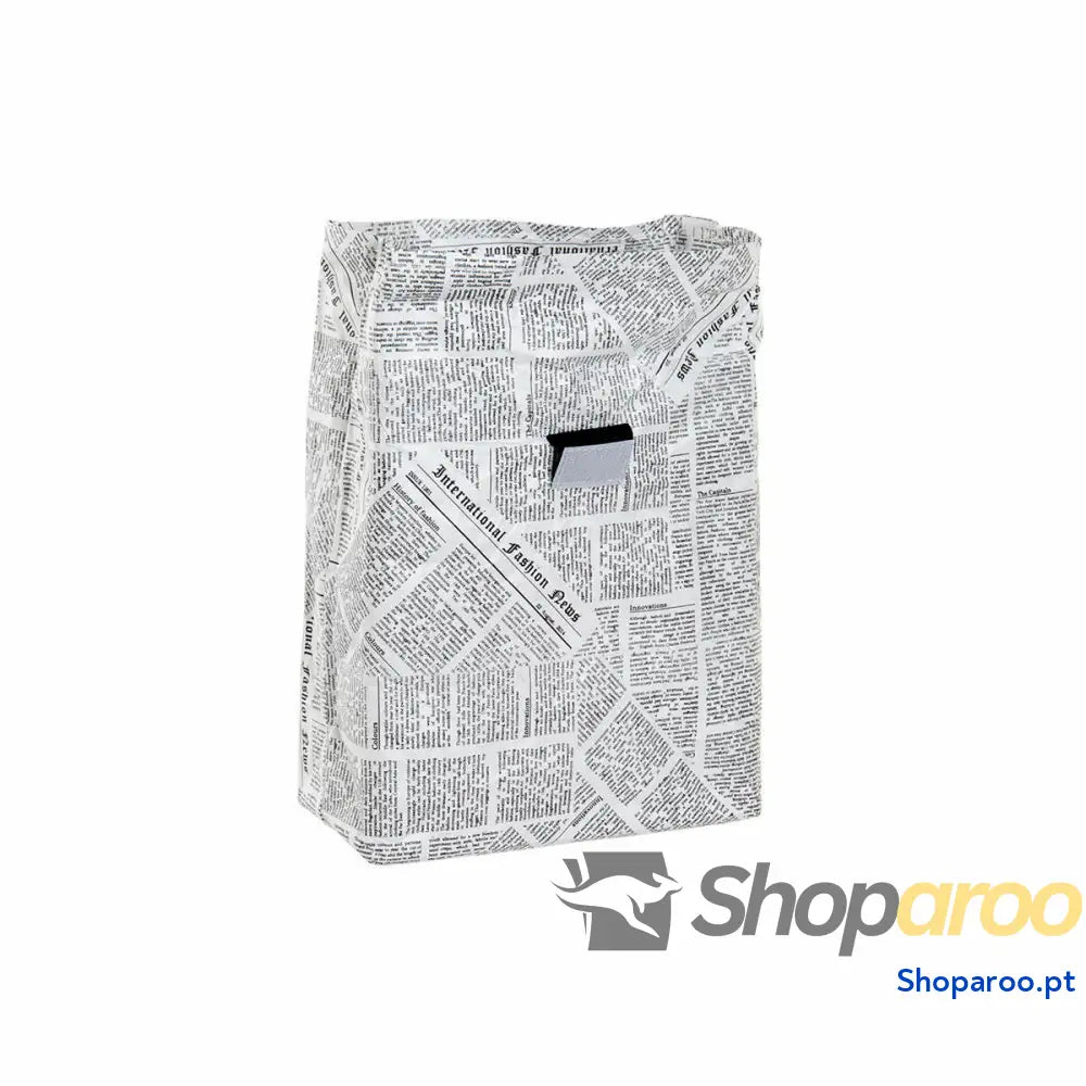 Bolsa Térmica DKD Home Decor Branco Preto 20 x 10 x 28 cm Térmico