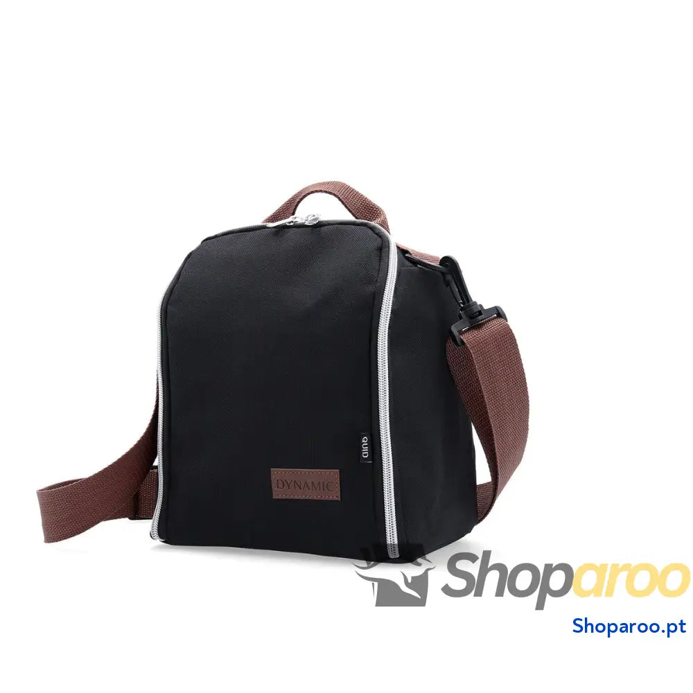 Bolsa Térmica Quid Dynamic Lancheira Preto 20 x 13 x 20 cm