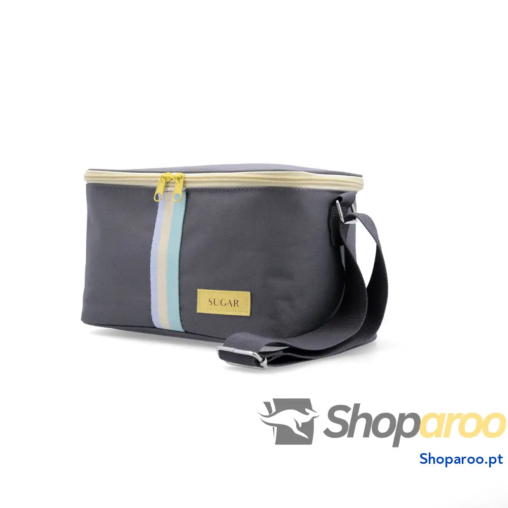 Bolsa Térmica Quid Sugar Lancheira Cinzento 23 x 15 x 15 cm