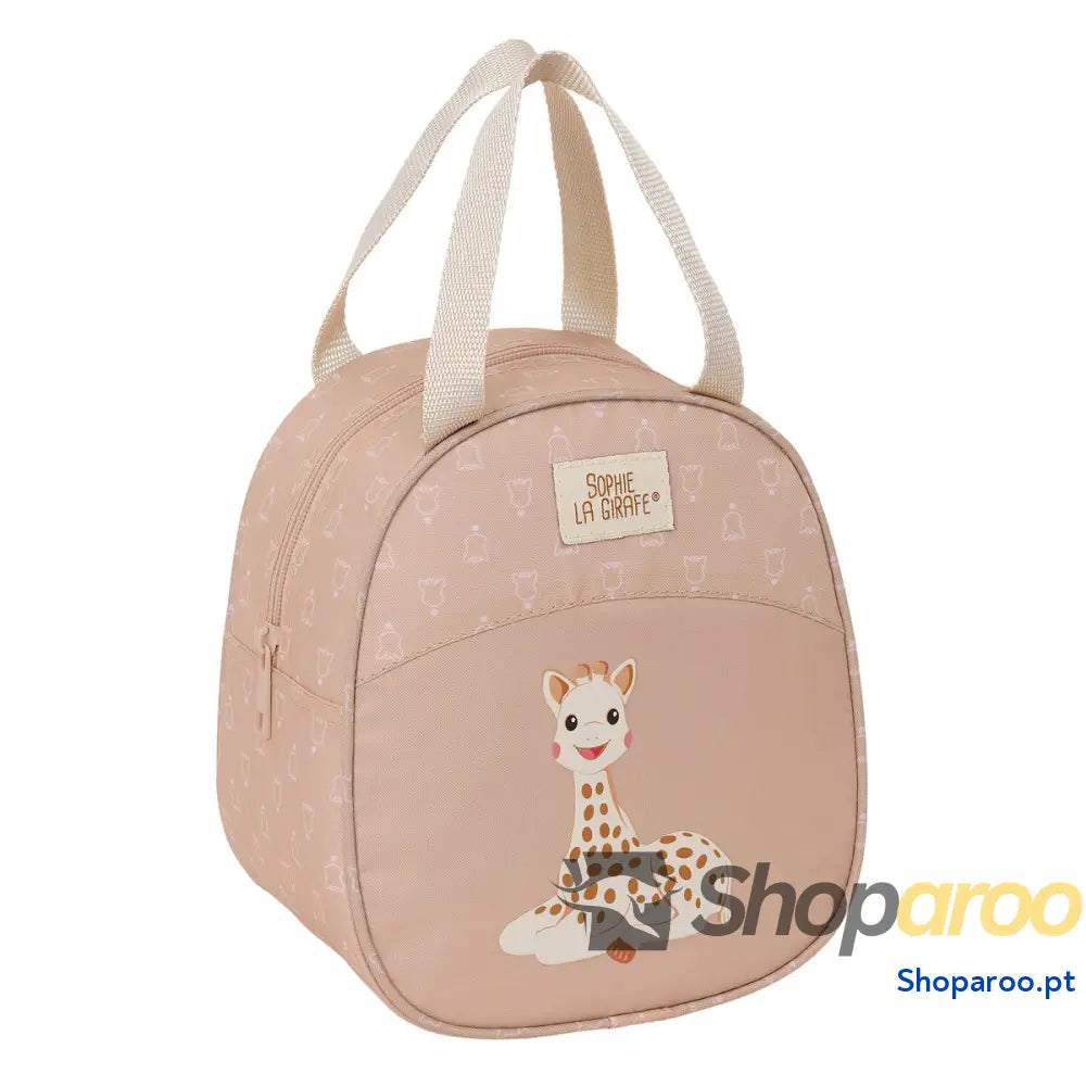 Bolsa Térmica Sophie la Girafe Bege 19 x 22 x 14 cm