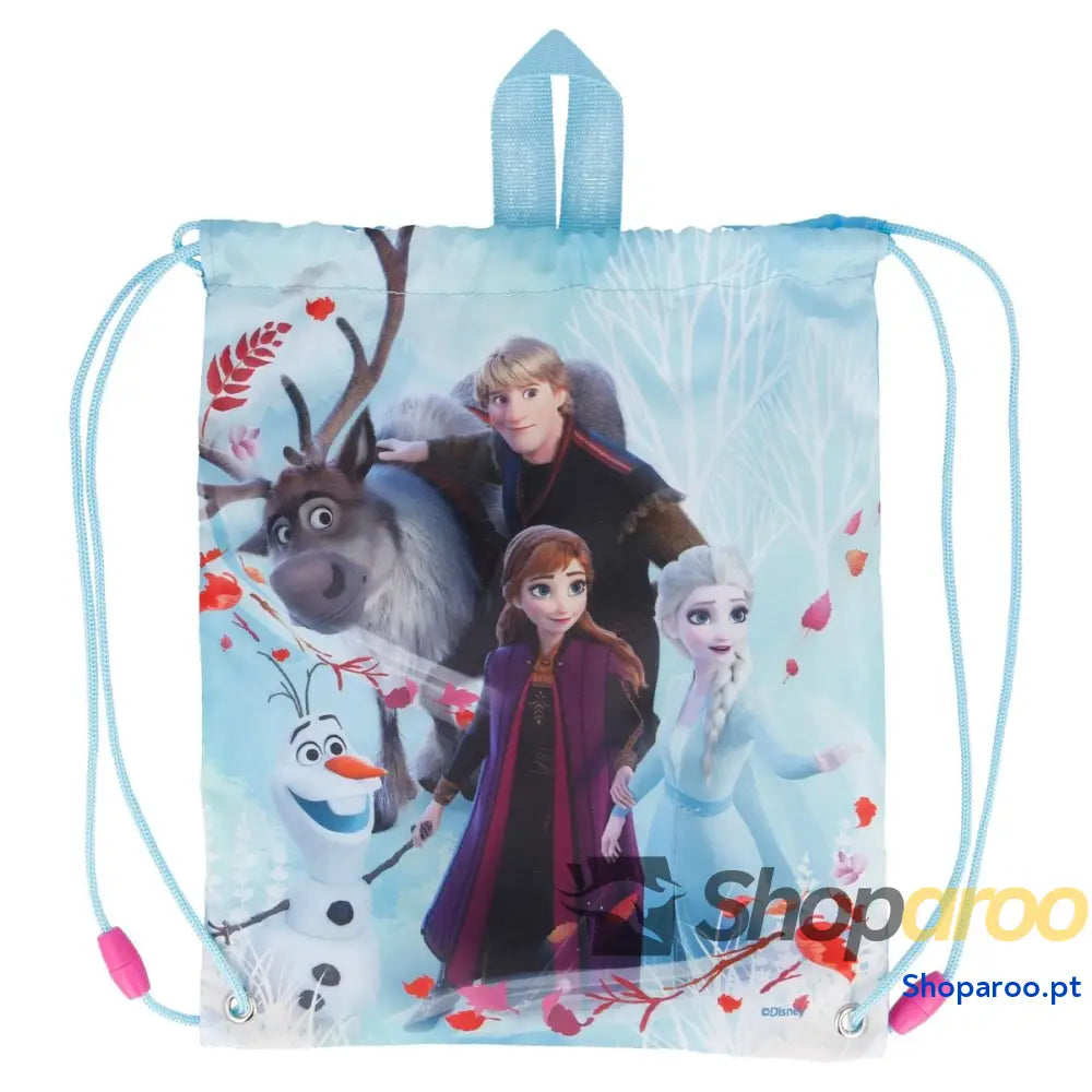 Bolsinha de Merenda Frozen Blue Forest