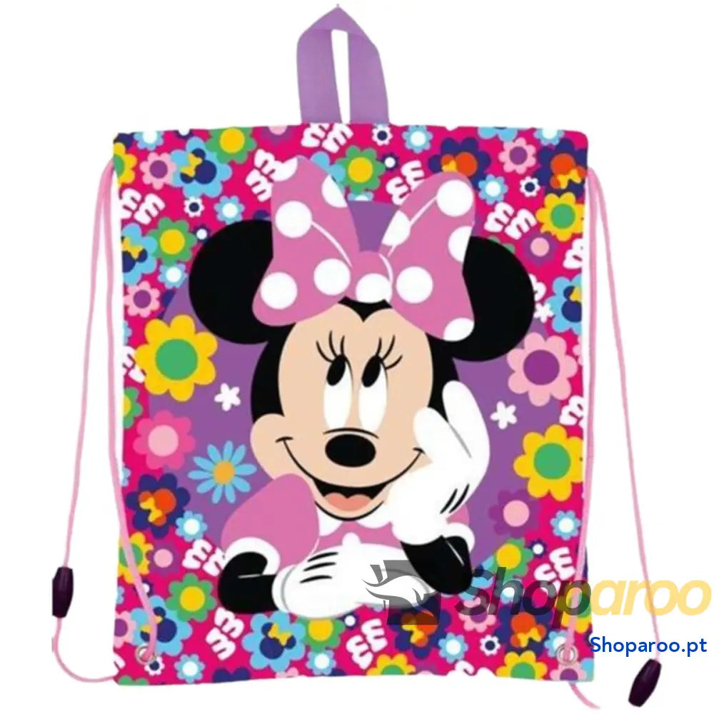 Bolsinha de Merenda Minnie Mouse Minnie Bold Florals