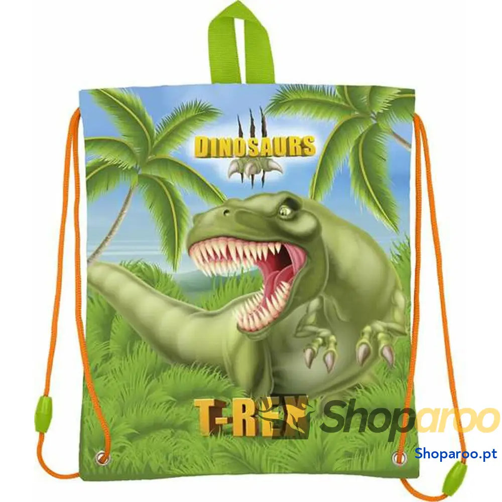 Bolsinha de Merenda Stor Verde Dinossauro