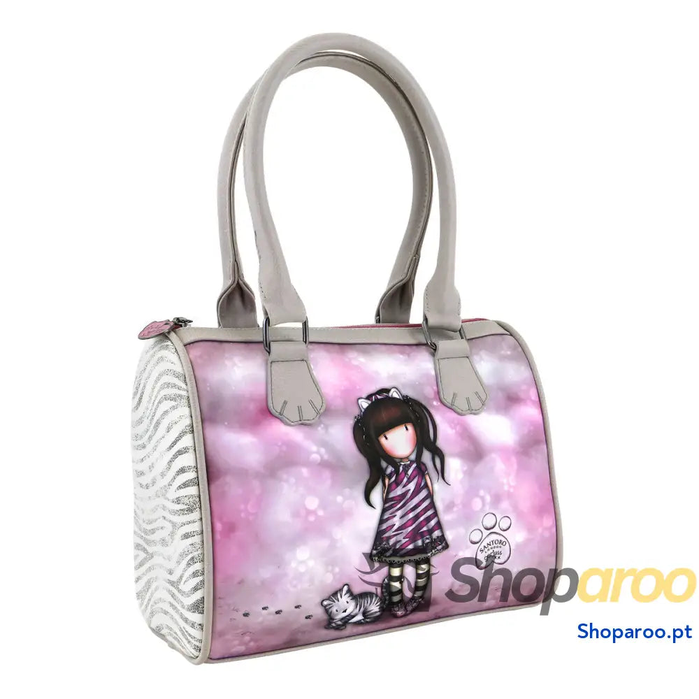 Bolso de mão Gorjuss Ruby wild Cinzento (28 x 22 x 13 cm)