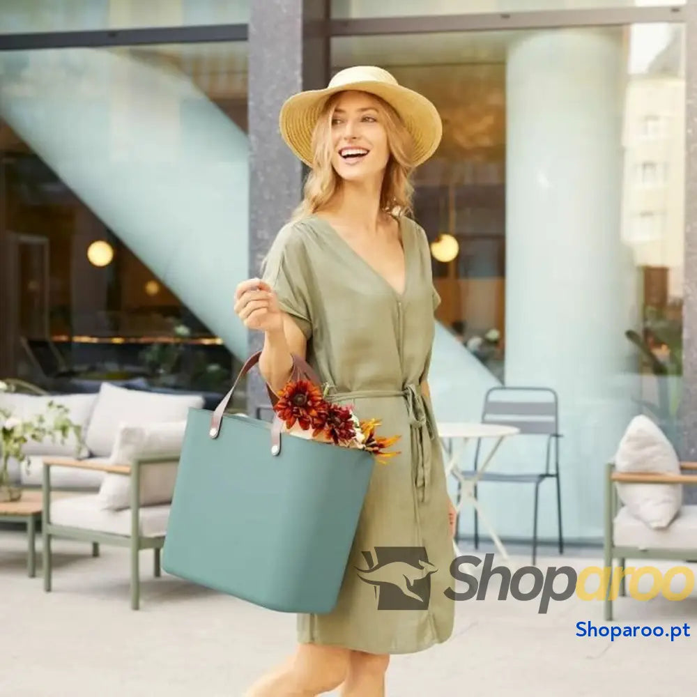 Bolso de mão Rotho 1044406210 Azul Turquesa Plástico