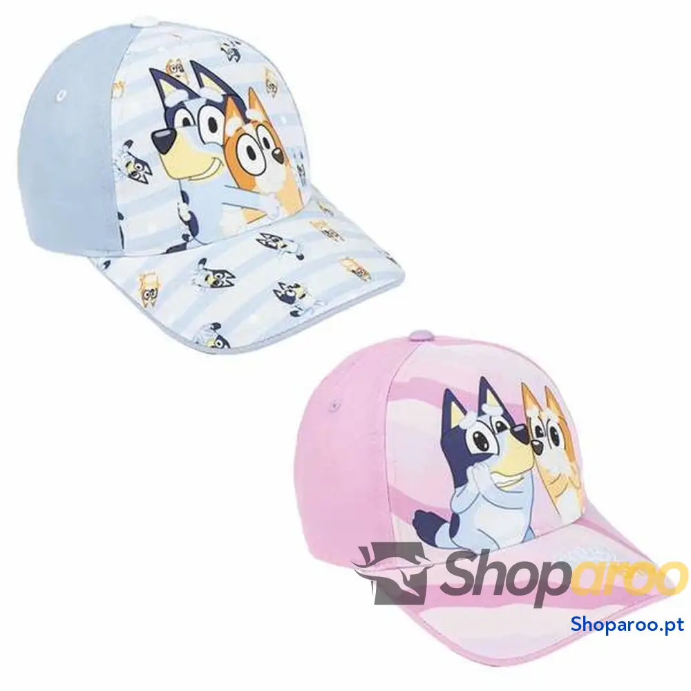 Boné Infantil Bluey Cor de Rosa