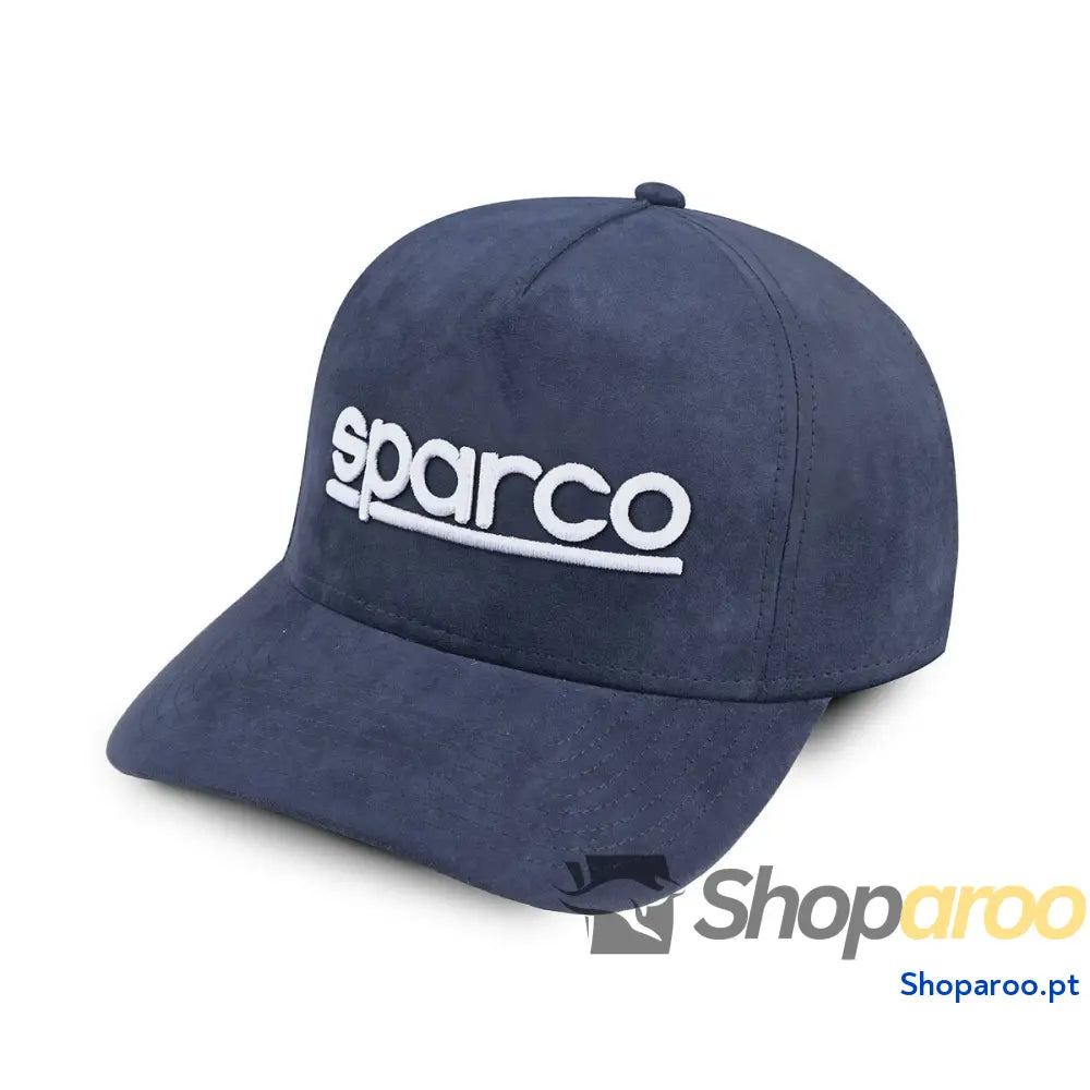 Boné Sparco Suede Azul Marinho Azul