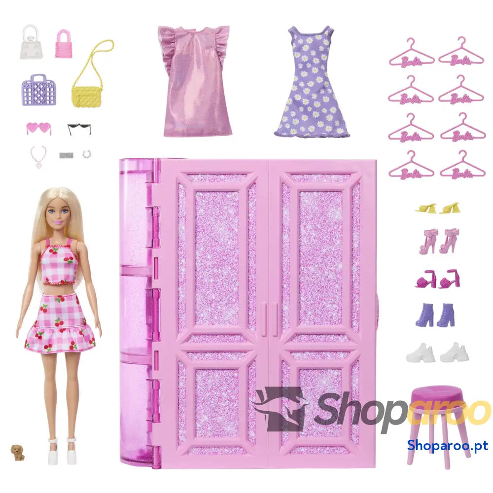 Boneca Barbie Armário