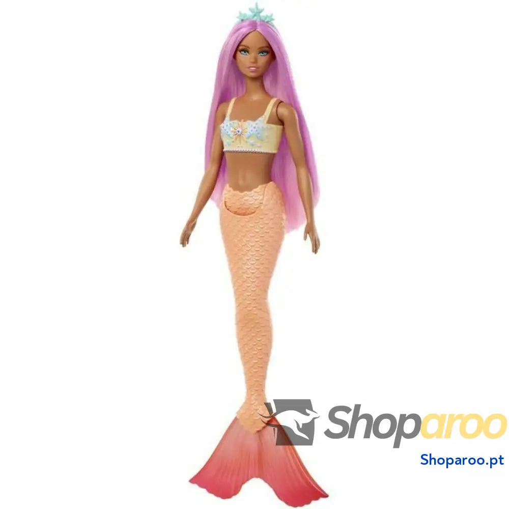 Boneca Barbie Sirene Rose