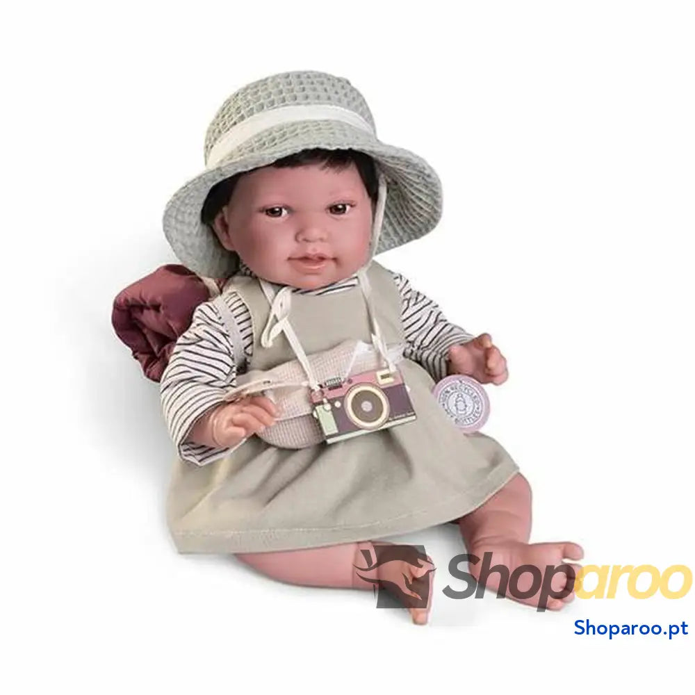 Boneca bebé Antonio Juan Pipa 42 cm Exploradora