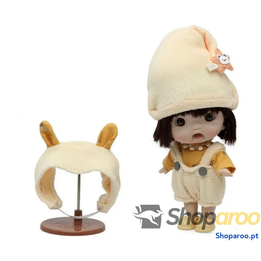 Boneca bebé Lynmon baby Amarelo