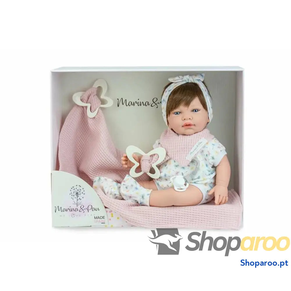 Boneca bebé Marina & Pau Sweet Baby Farfalla 42 cm