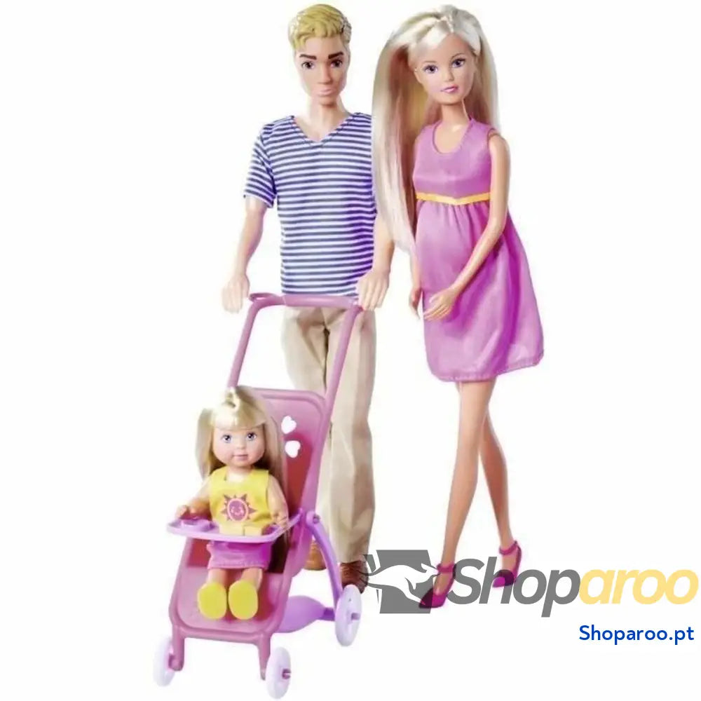 Boneca bebé Simba Steffi Love - Familia Feliz