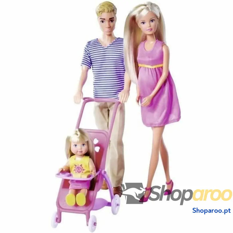 Boneca bebé Simba Steffi Love - Familia Feliz