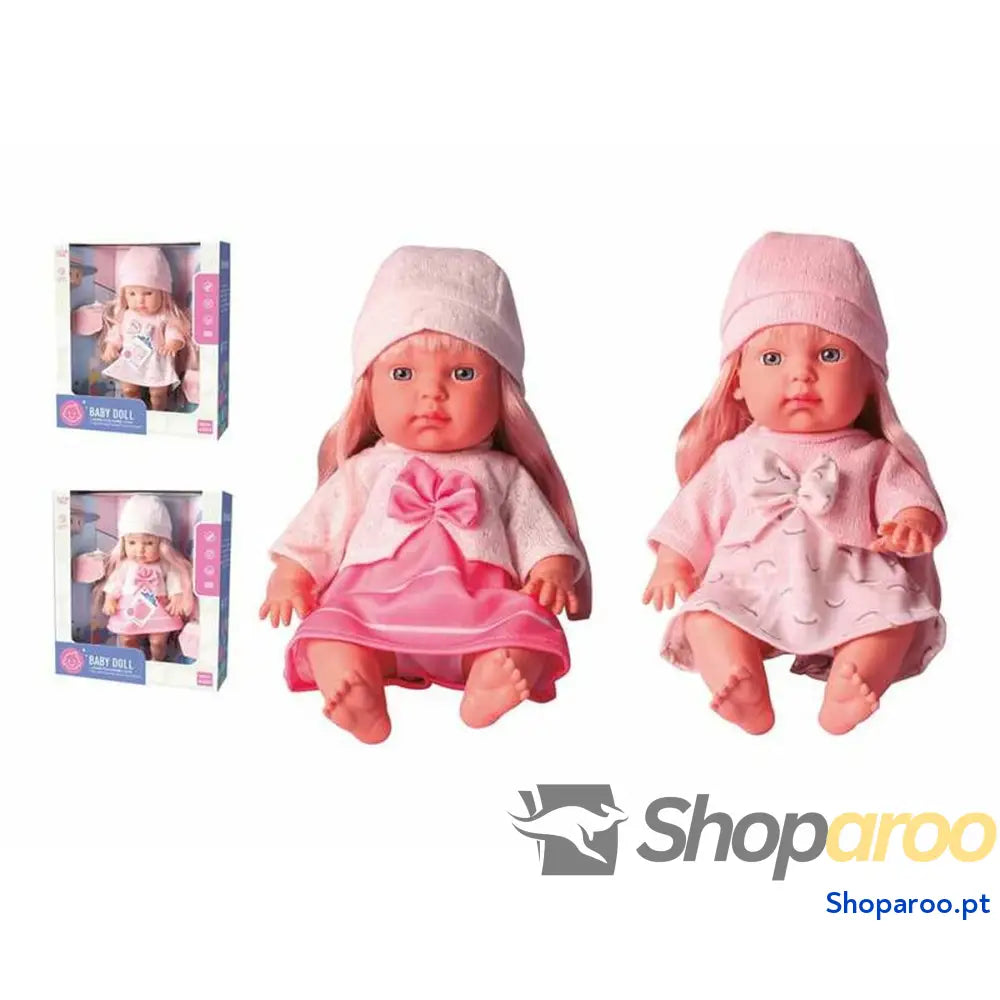 Boneca bebé Som 1 Unidade 30 cm