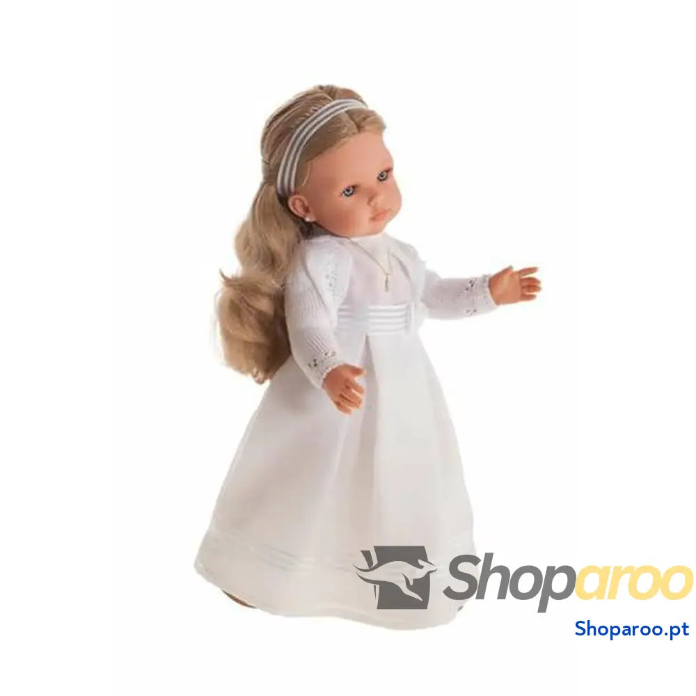 Boneca de Comunhão Loura Antonio Juan Bella 45 cm