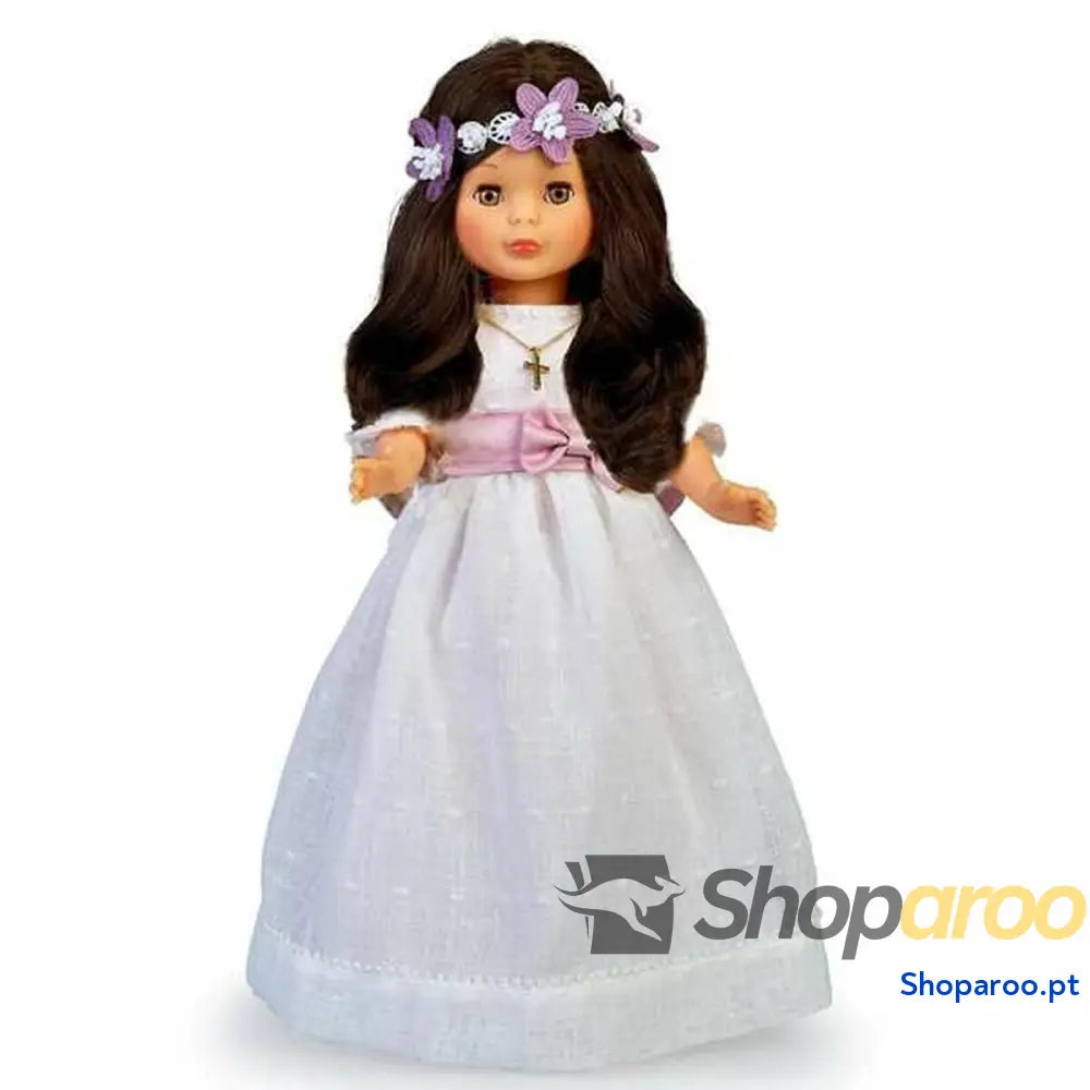 Boneca de Comunhão Morena Nancy   48 cm