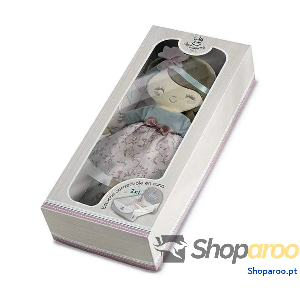 Boneca de Trapo Decuevas Provenza Caixa convertível em berço 36 cm Peluche