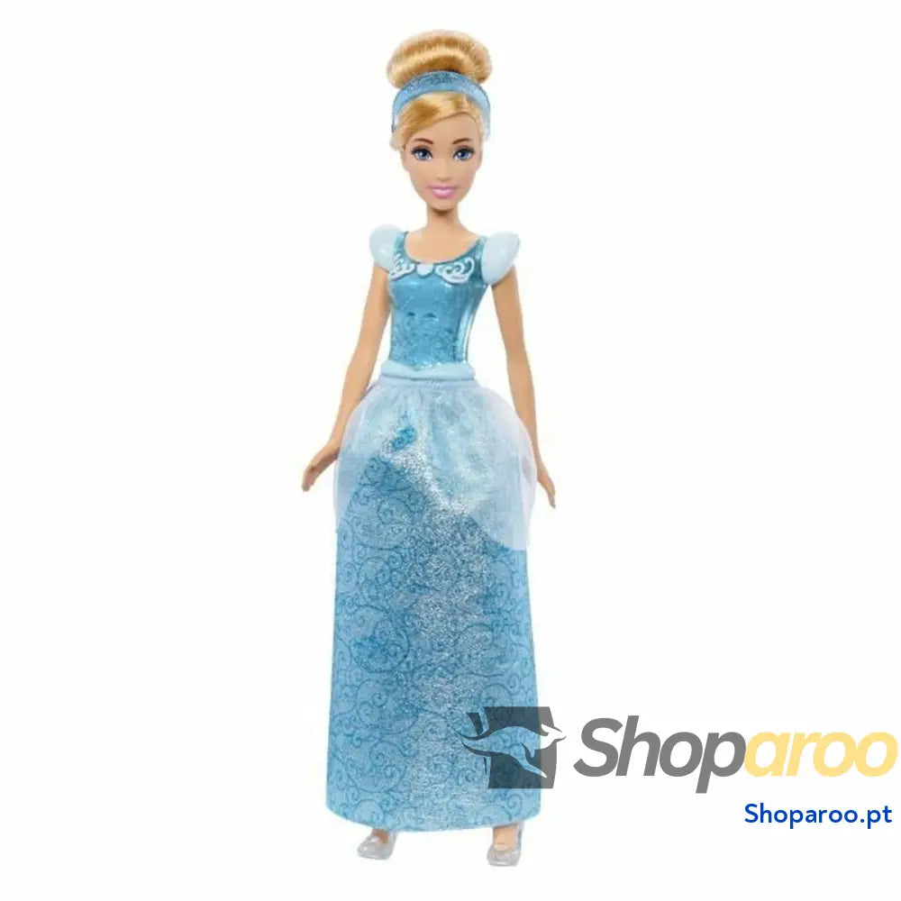 Boneca Disney Princess HLW06 Azul Vestido Cinderela