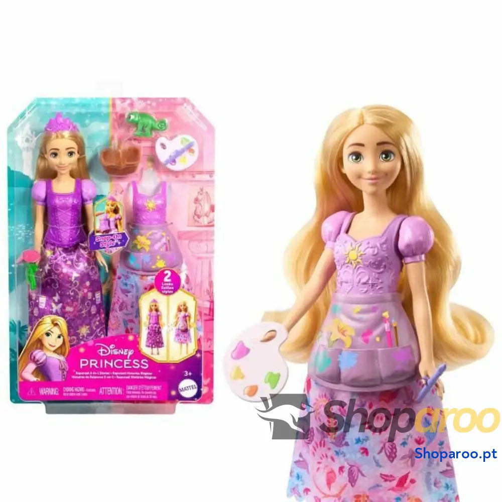 Boneca Disney Princess RAPUNZEL PICNIC AND ART
