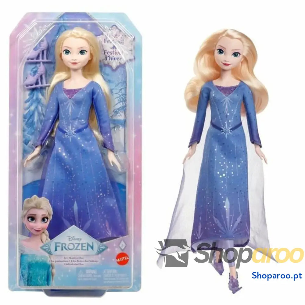 Boneca Frozen Elsa Ice Power-Frozen: Winterfest
