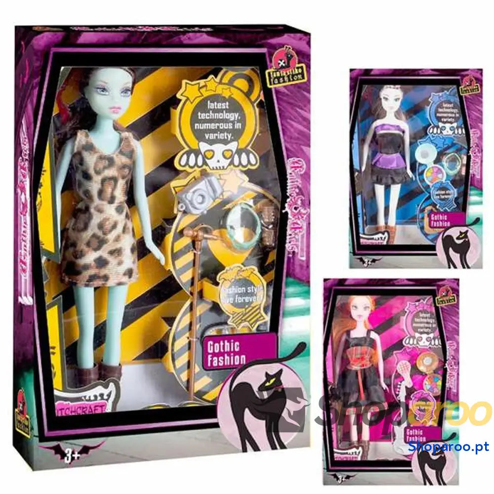 Boneca Juinsa 29 cm Mulher gótica