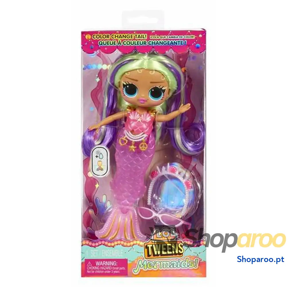 Boneca LOL Surprise! Cleo Cove 25,4 x 12,7 x 6,35 cm Sereia
