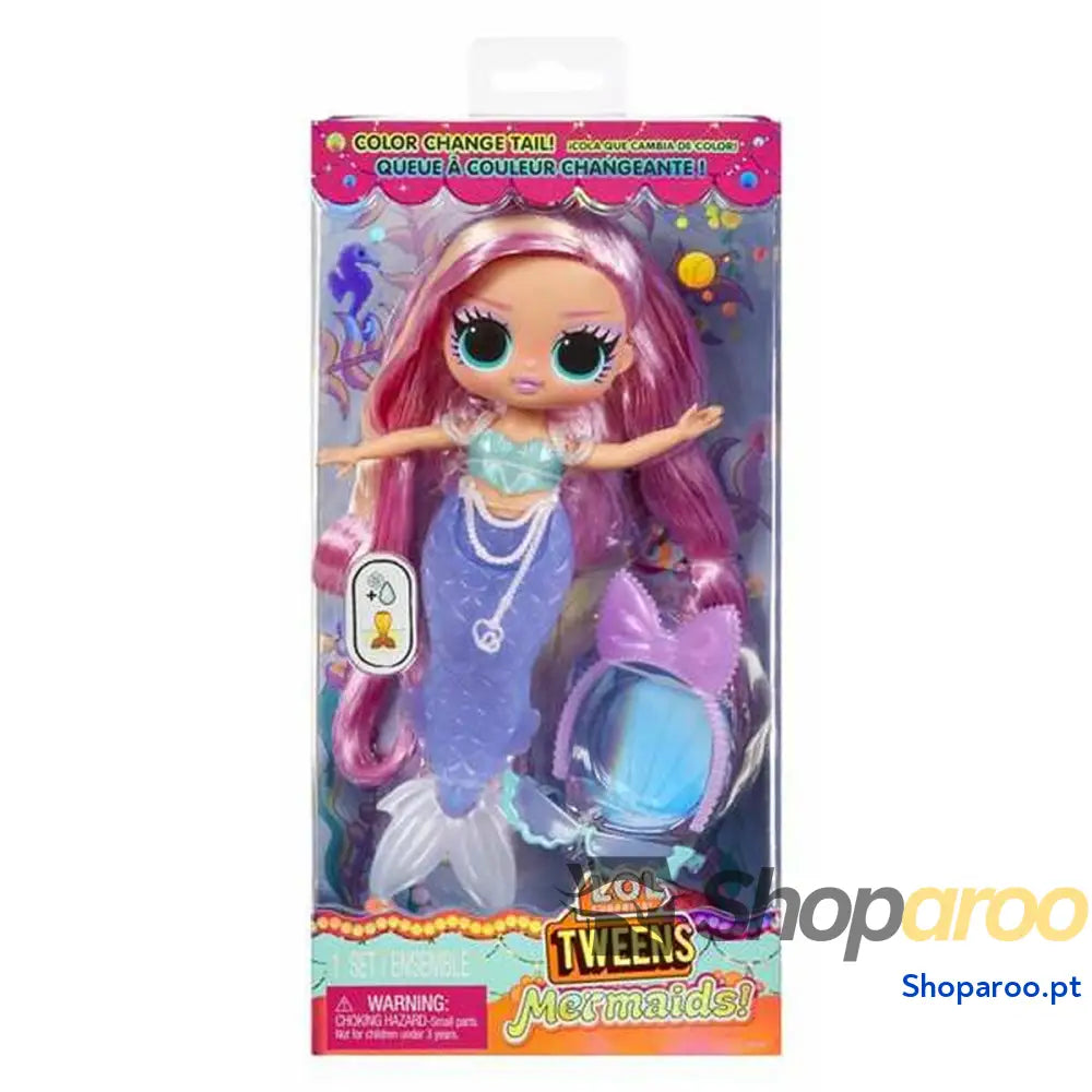 Boneca LOL Surprise!  Lola Waves 25,4 x 12,7 x 6,35 cm Sereia