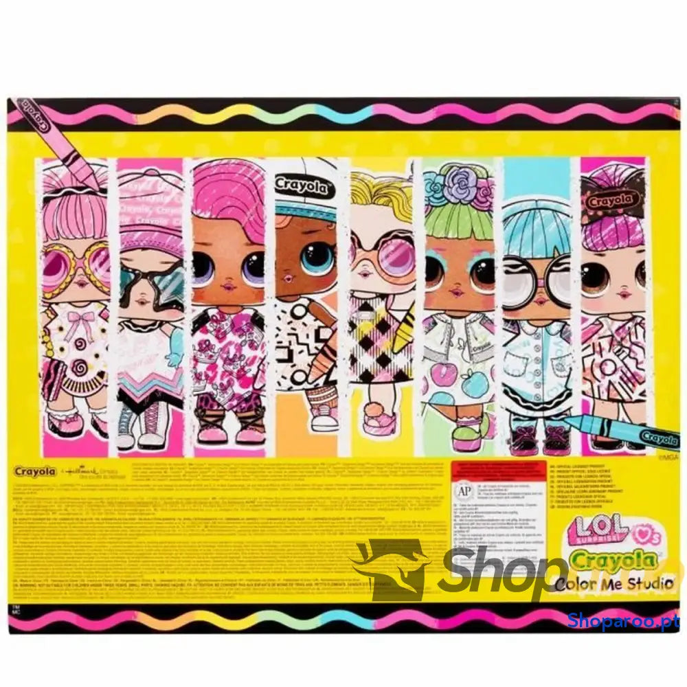 Boneca LOL Surprise! Loves CRAYOLA Color Me Studio