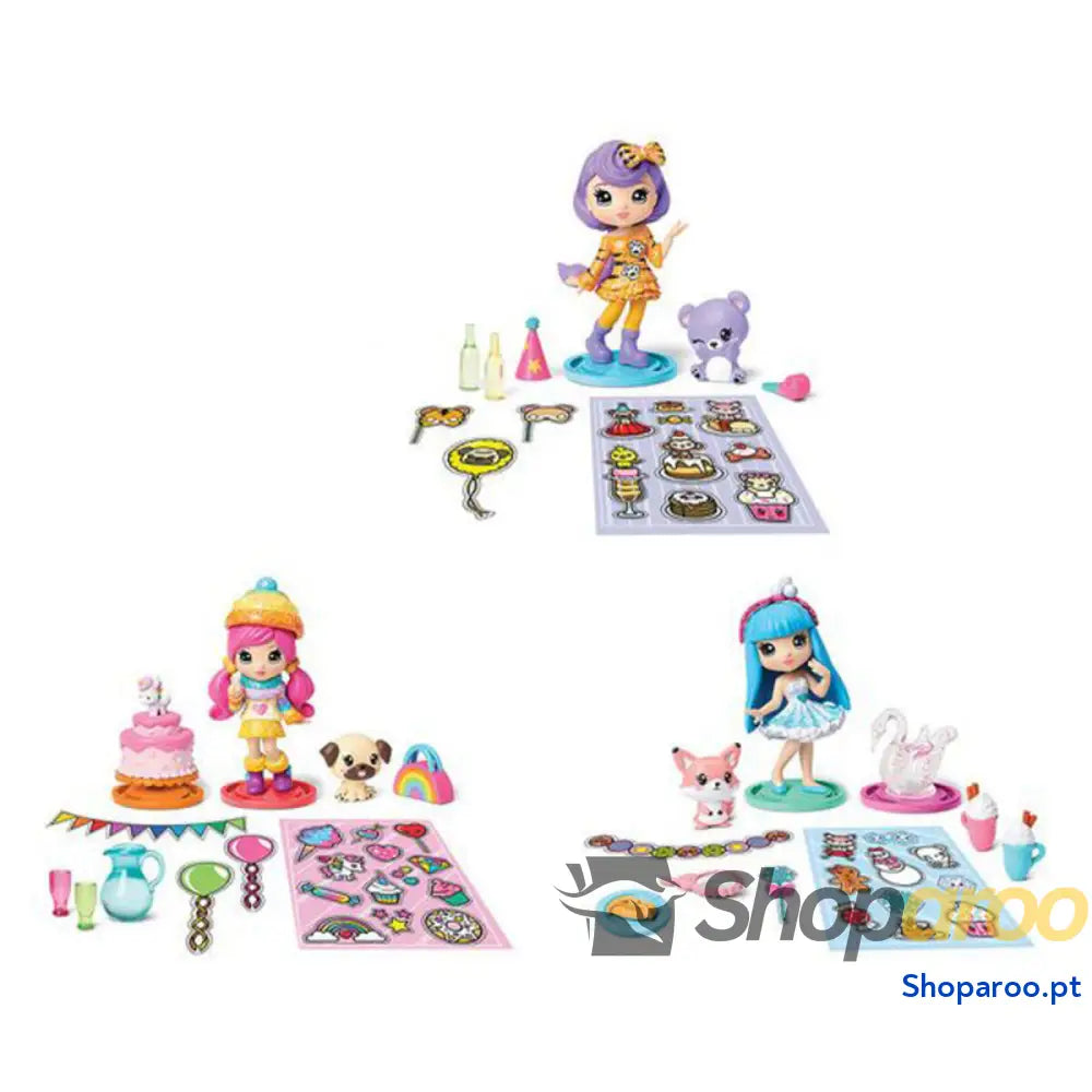 Boneca Party Popteenies Double Surprise Bizak 115178