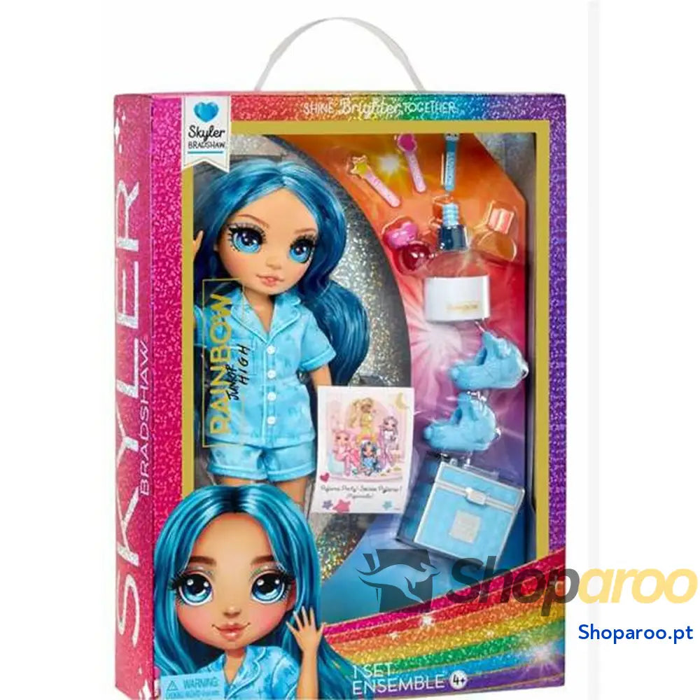 Boneca Rainbow High Skyler Azul