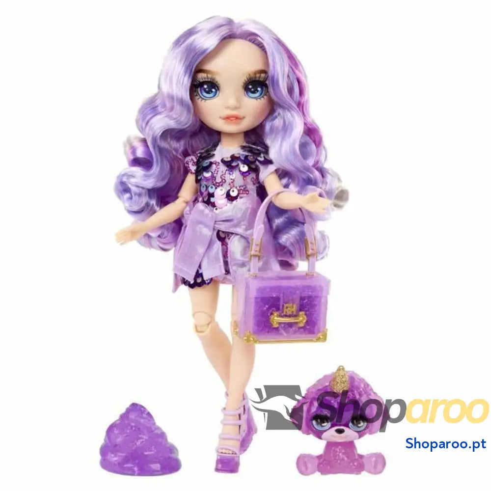 Boneca Rainbow High violet