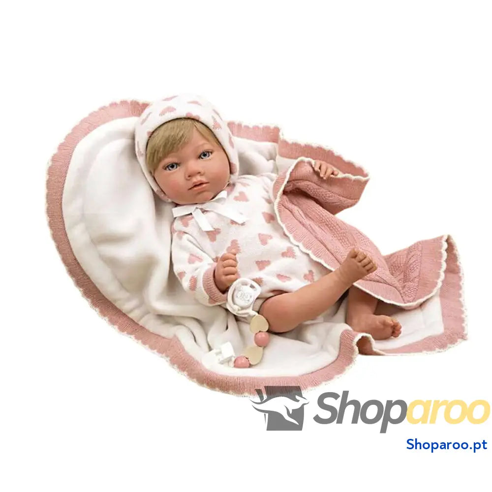 Boneca Reborn Arias Cristina 40 cm