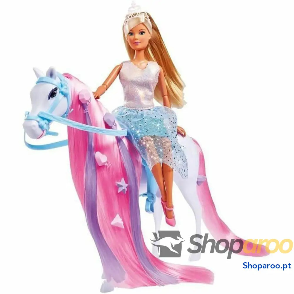 Boneca Simba Steffi Love Princess 29 cm Cavalo
