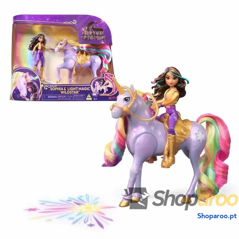 Boneca Spin Master Sophia Unicornio Wildstar (4 Unidades)
