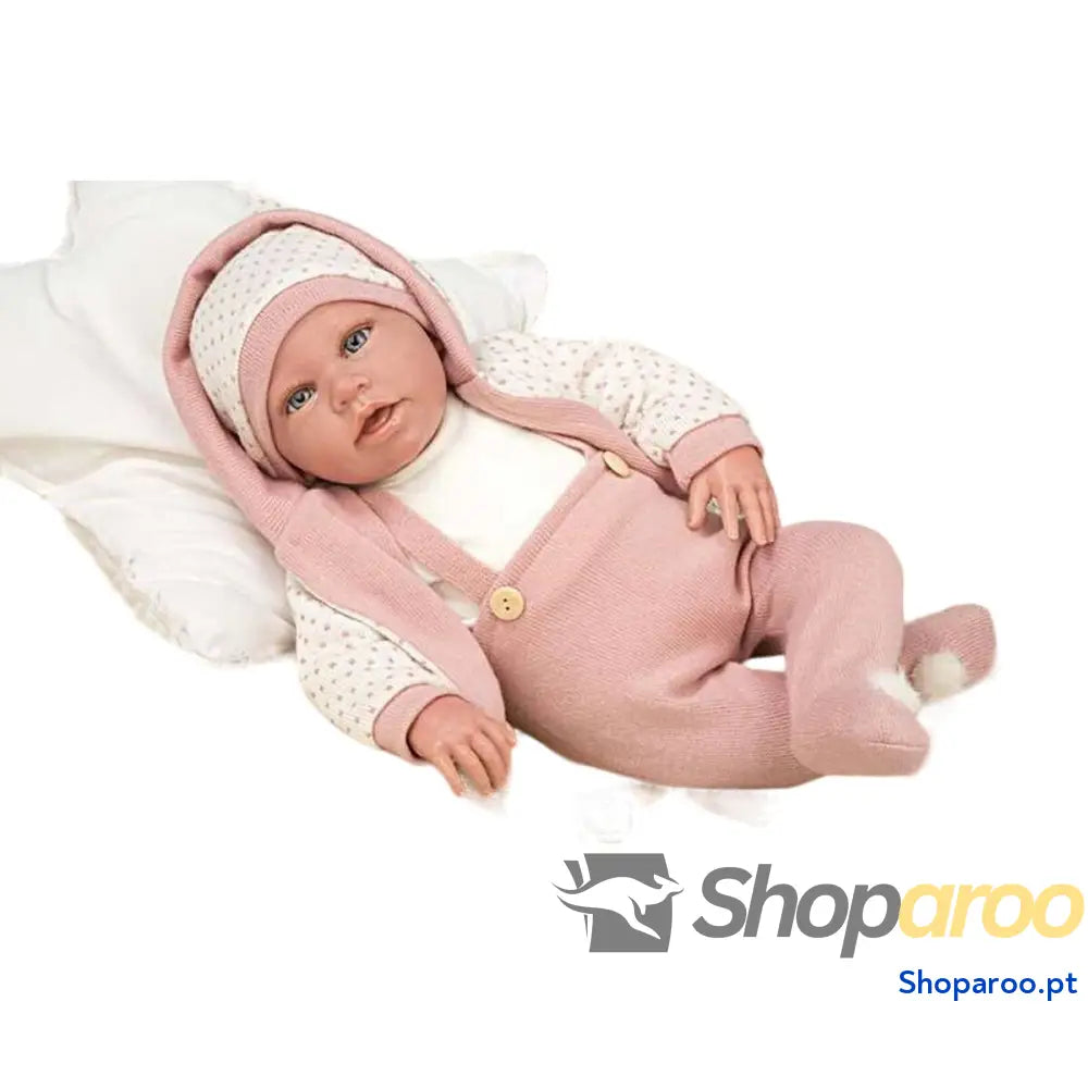 Boneco Bebé Arias Elegance Anuk 54 cm