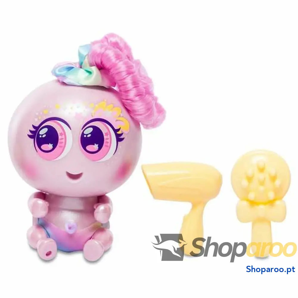 Boneco Bebé Bandai Ksimerito Manchicuepa Biuty Taim 18,5 x 16 x 19,5 cm