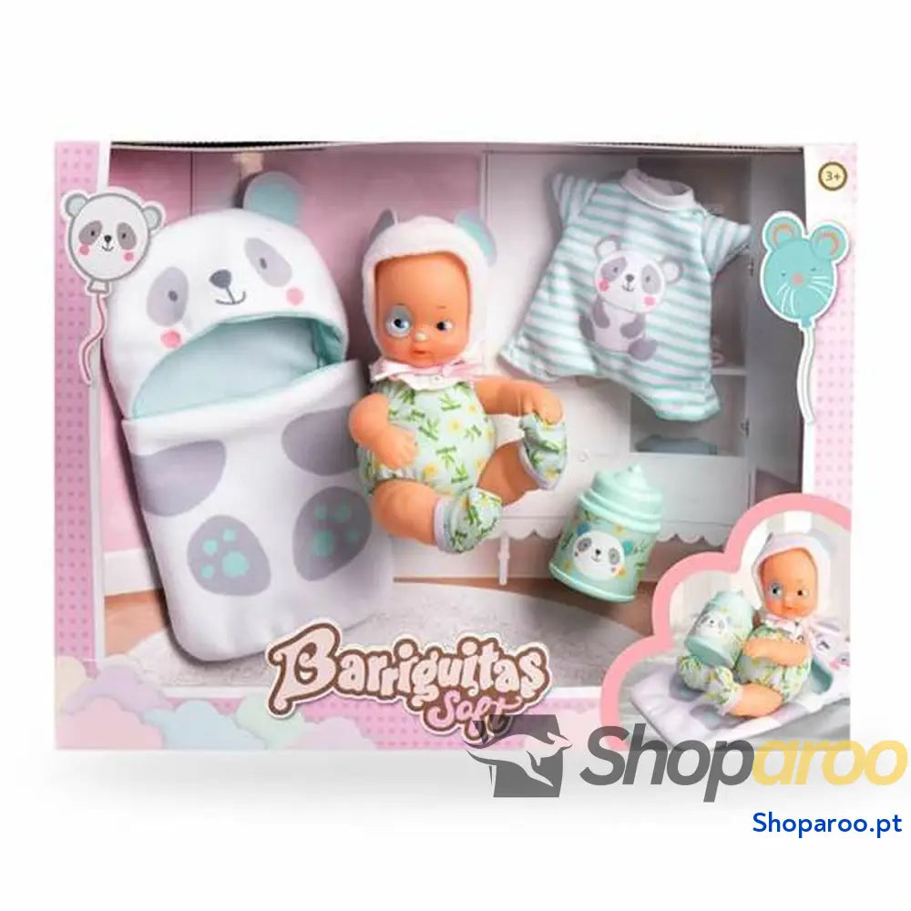 Boneco Bebé Barriguitas Soft