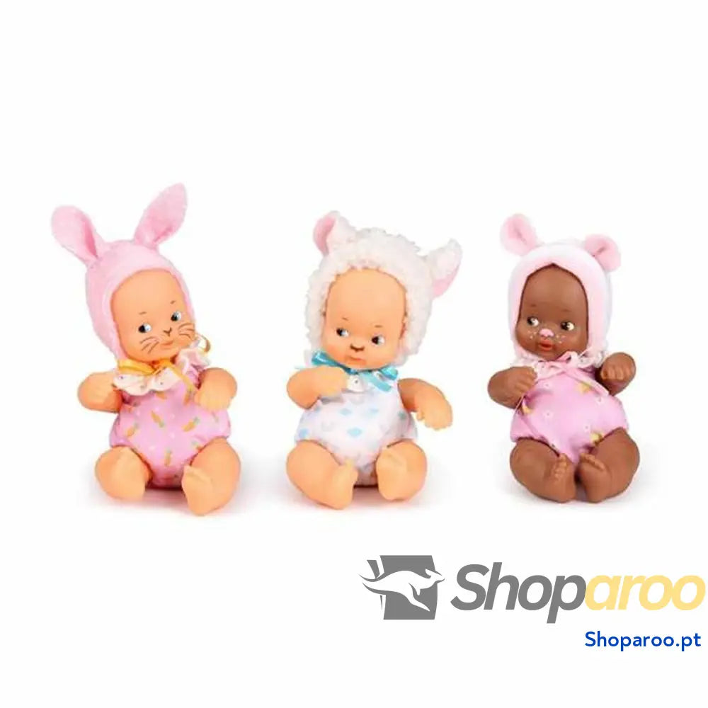 Boneco Bebé Barriguitas Soft babies