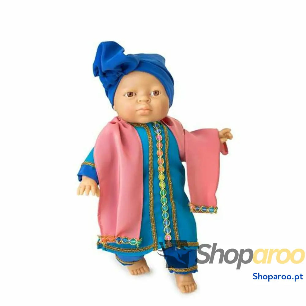 Boneco Bebé Berjuan Friends of the World Arab Child 42 cm