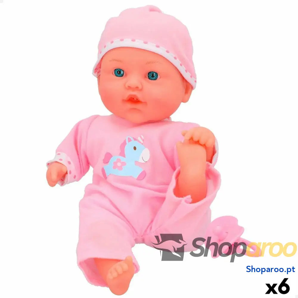 Boneco Bebé Colorbaby 32 cm 6 Unidades