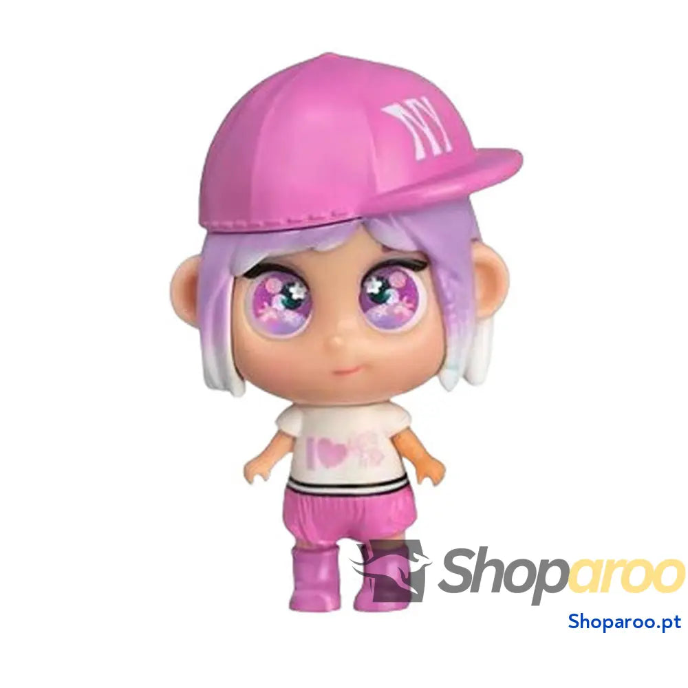 Boneco Bebé Famosa Mini Trotties Emoji Eyes 12 cm Articulada