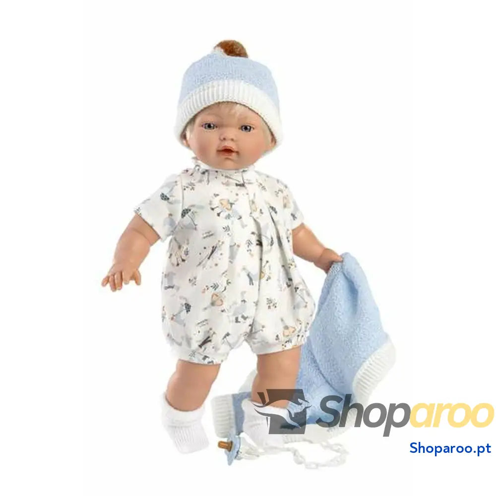 Boneco Bebé Llorens Roberto Cry 33 cm