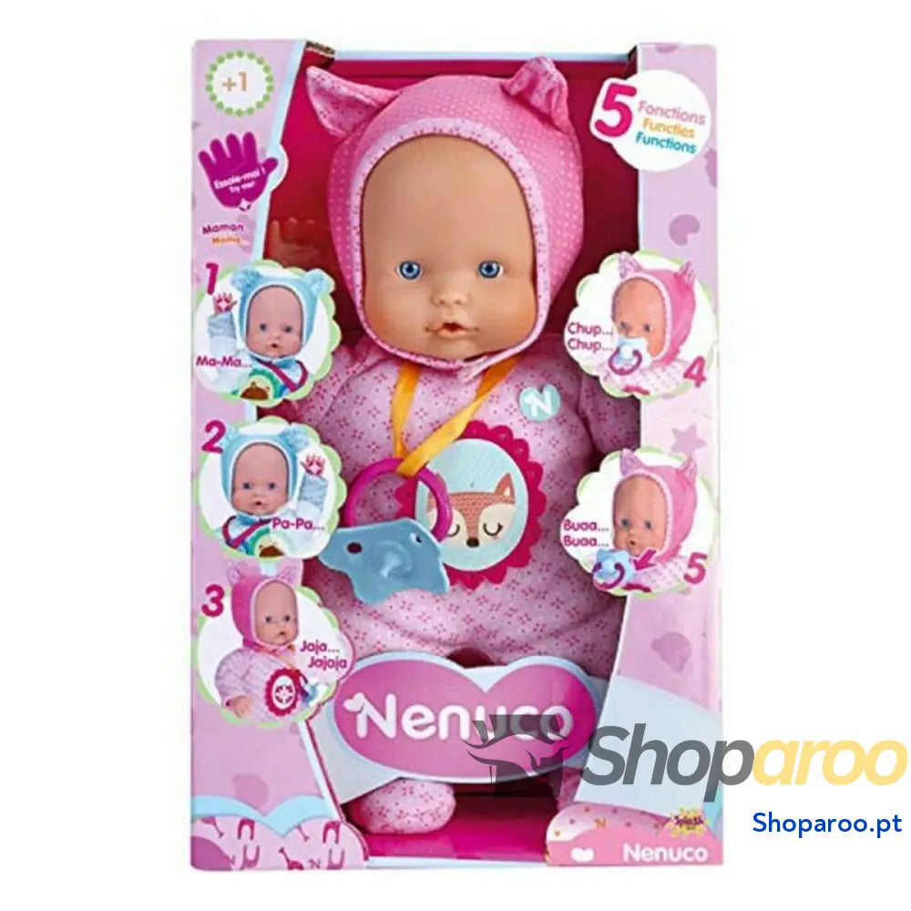 Boneco Bebé Nenuco Little Fox Famosa (30 cm) 30 cm