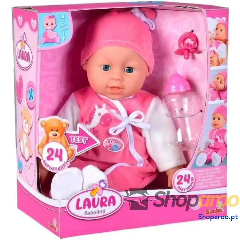 Boneco Bebé Simba Laura