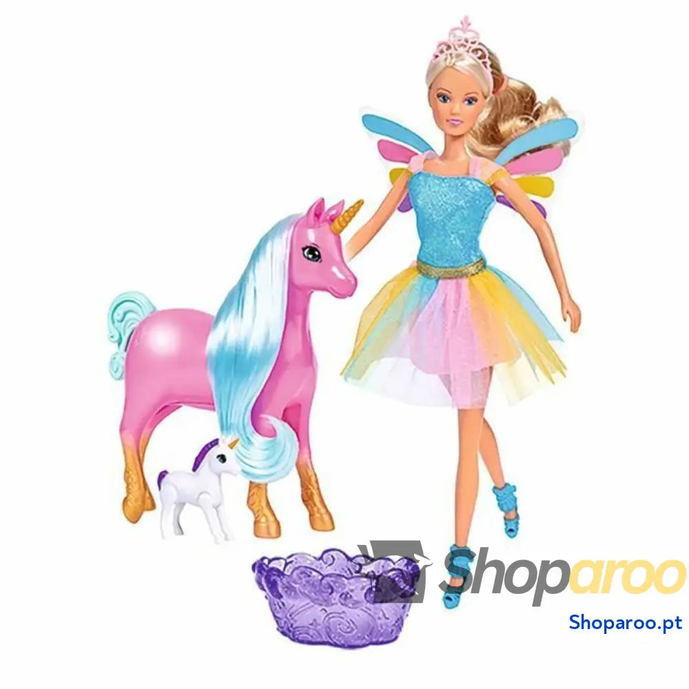 Boneco Bebé Simba Steffi Love Welcome Unicorn