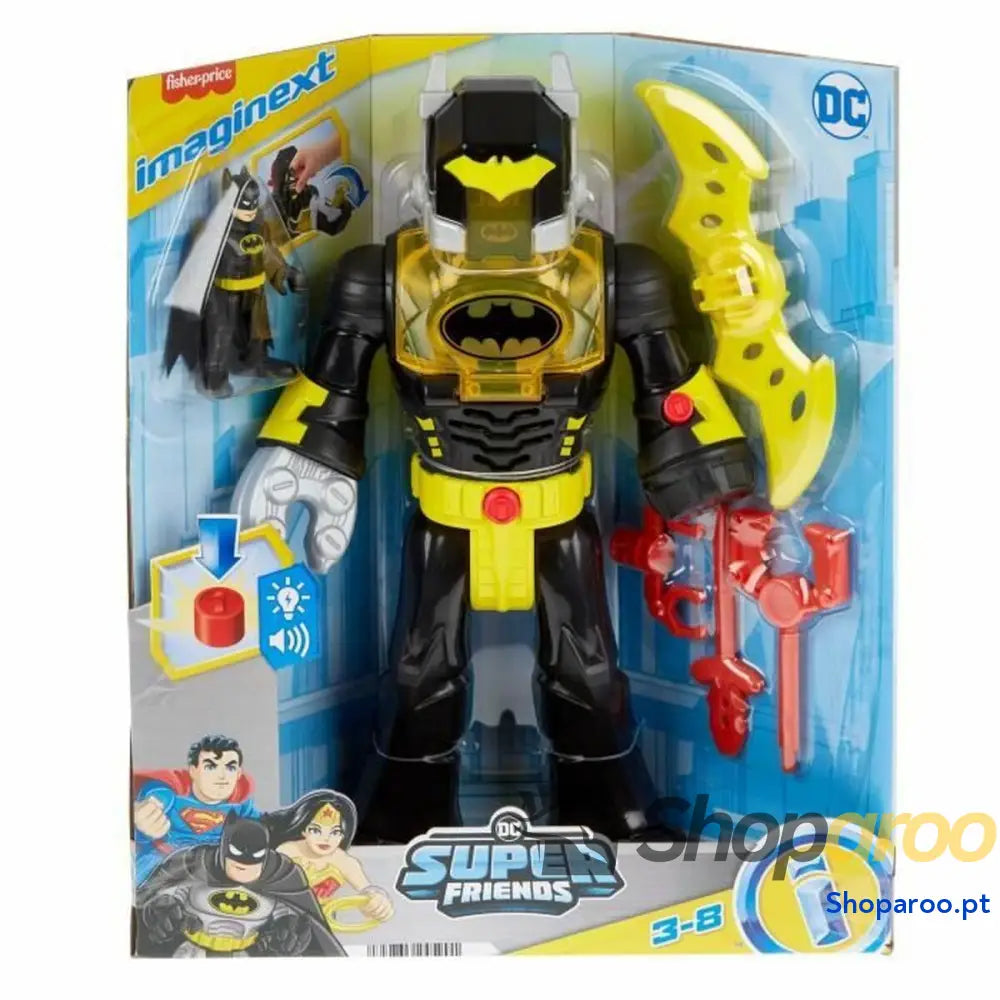 Boneco de Ação Imaginext Batman HYG31 6 Peças