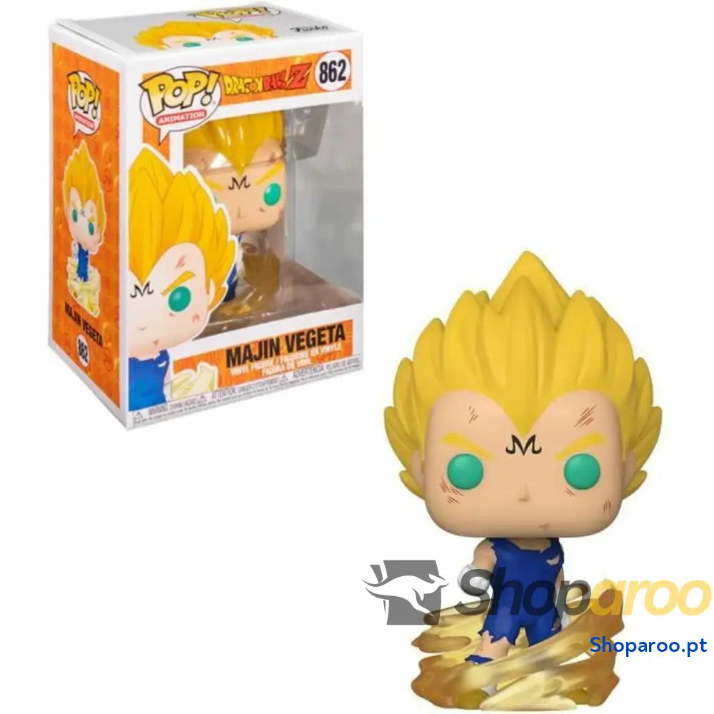 Boneco de Ação Majin Vegeta Funko Pop! DBZ S8 (1 Unidade)