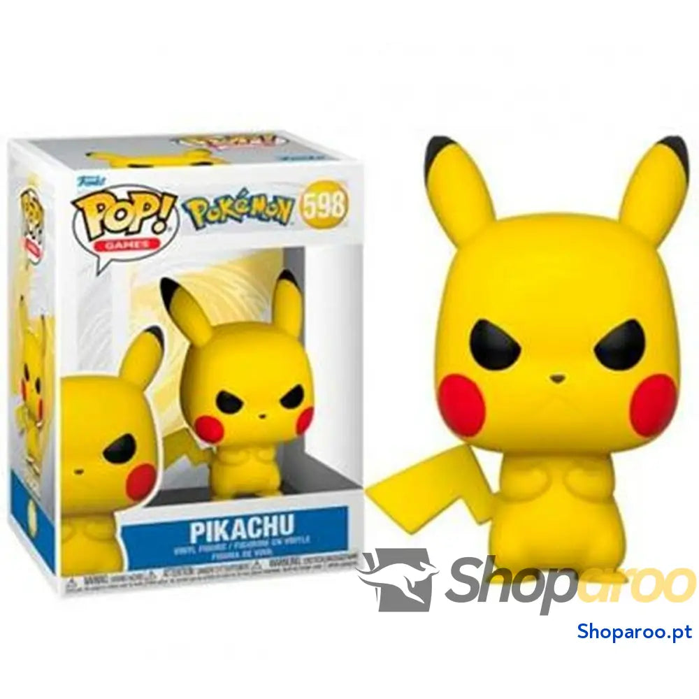 Boneco Funko Pop! Pikachu Gruñon