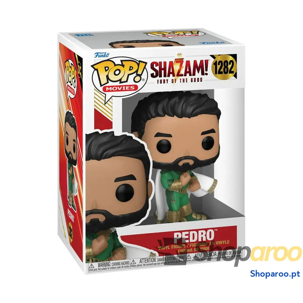 Boneco Funko Pop! SHAZAM! PEDRO